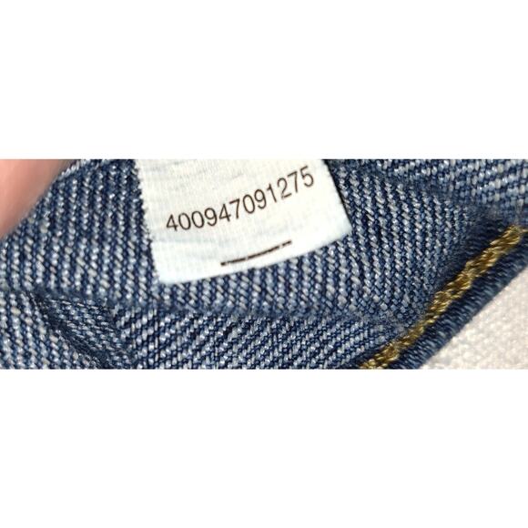 Sonoma Jean Jacket Women's SIZE M Medium Dark Wash 4 Pocket Front Trucker Style - Picture 10 of 10